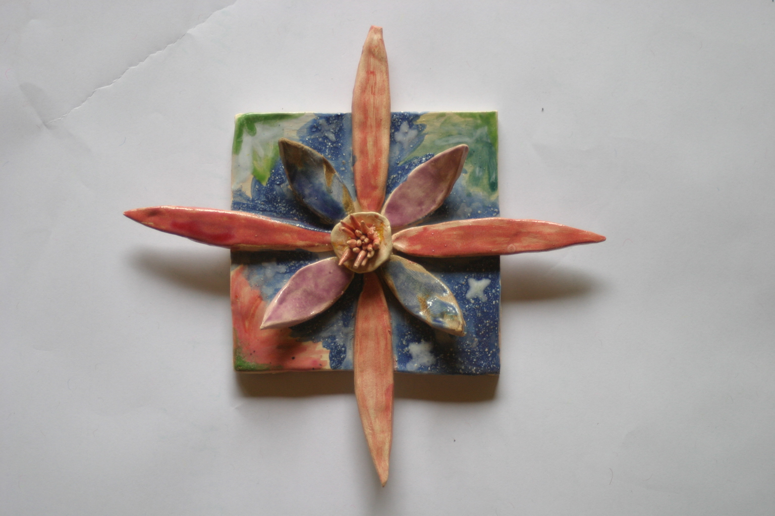 Blumenkachel