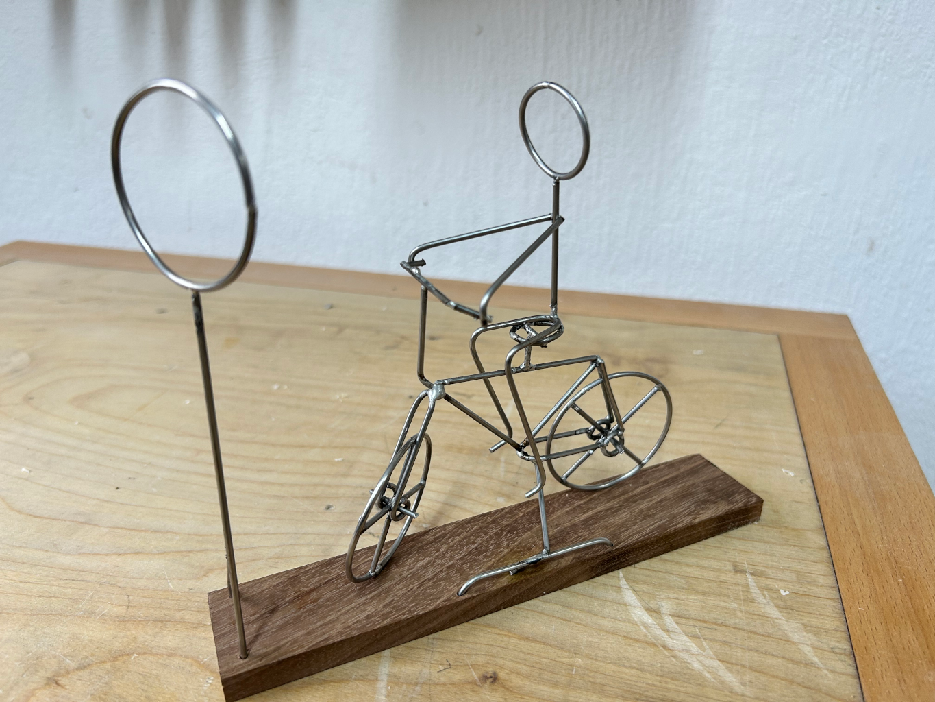 Lötübung Fahrrad